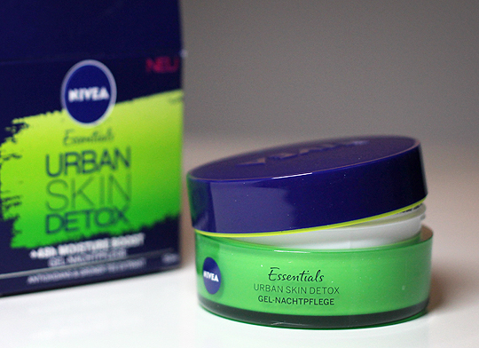 Essentials Urban Skin Detox Gel-Nachtpflege
