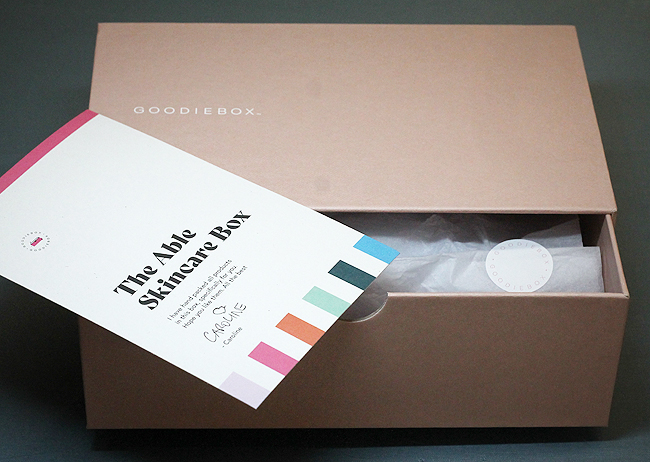 Able Skincare Box - Goodiebox Limited Edition - UnBoxProfi
